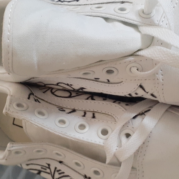 #41❤️ New Van's Doodled Old Skool platform sneakers - Picture 10 of 10